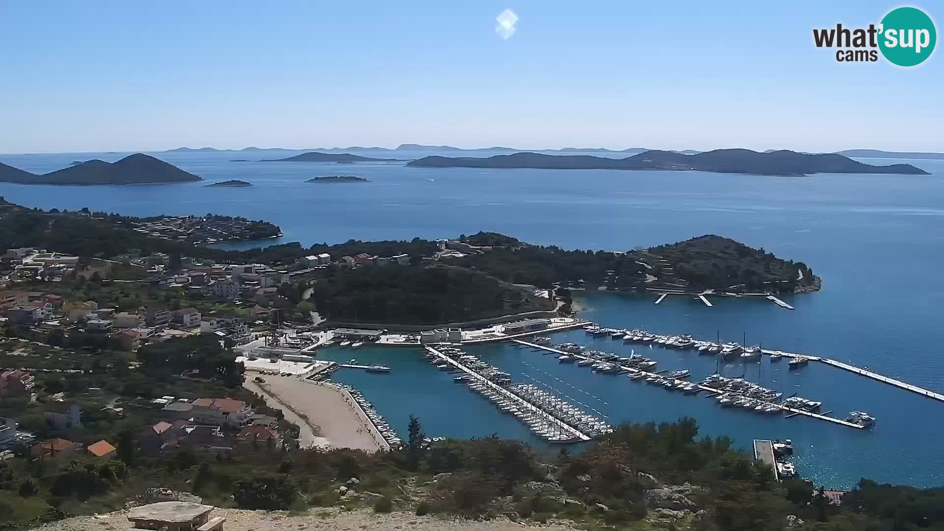 Livecam Pakoštane – Drage – Kornati – Vransko Jezero