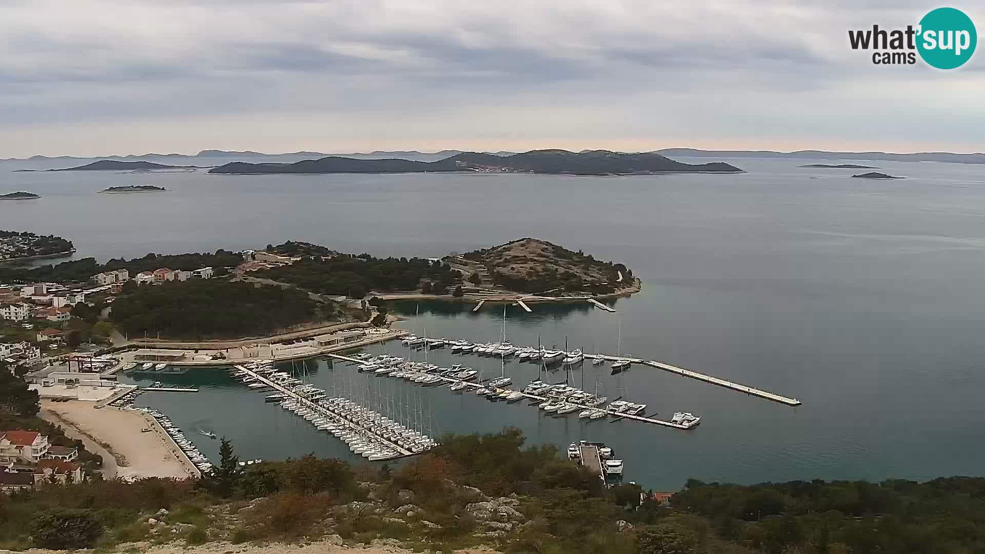 Webcam Pakoštane – Drage – Kornati – Vransko Jezero