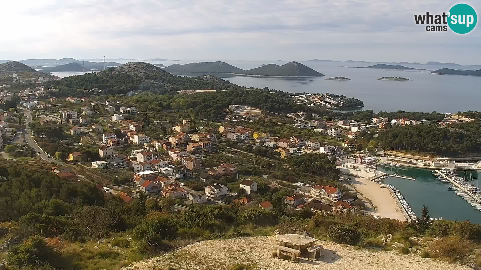 Live cam Pakoštane – Drage – Kornati – Vransko Jezero