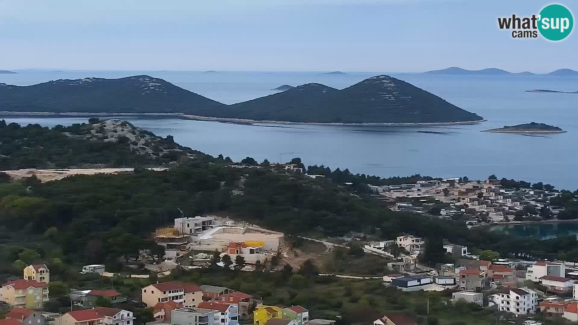 Spletna kamera Pakoštane – Drage – Kornati – Vransko Jezero