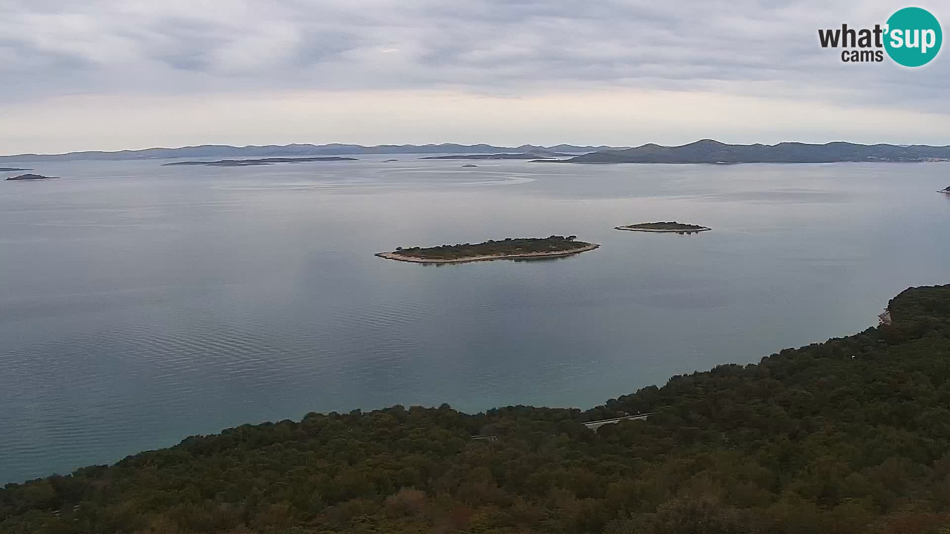 Live cam Pakoštane – Drage – Kornati – Vransko Jezero