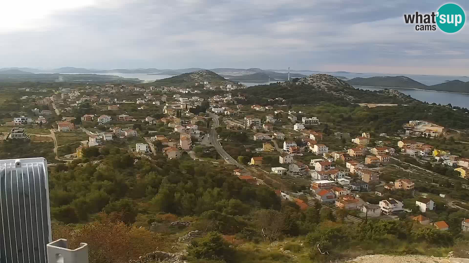 Spletna kamera Pakoštane – Drage – Kornati – Vransko Jezero