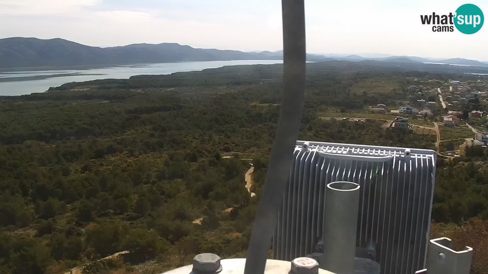 Spletna kamera Pakoštane – Drage – Kornati – Vransko Jezero