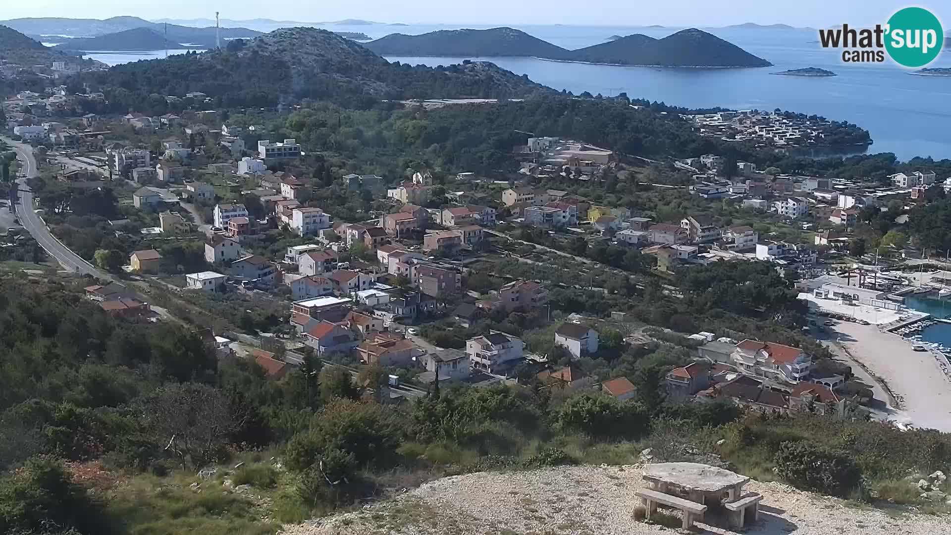 Webcam Pakoštane – Drage – Kornati – Vransko Jezero