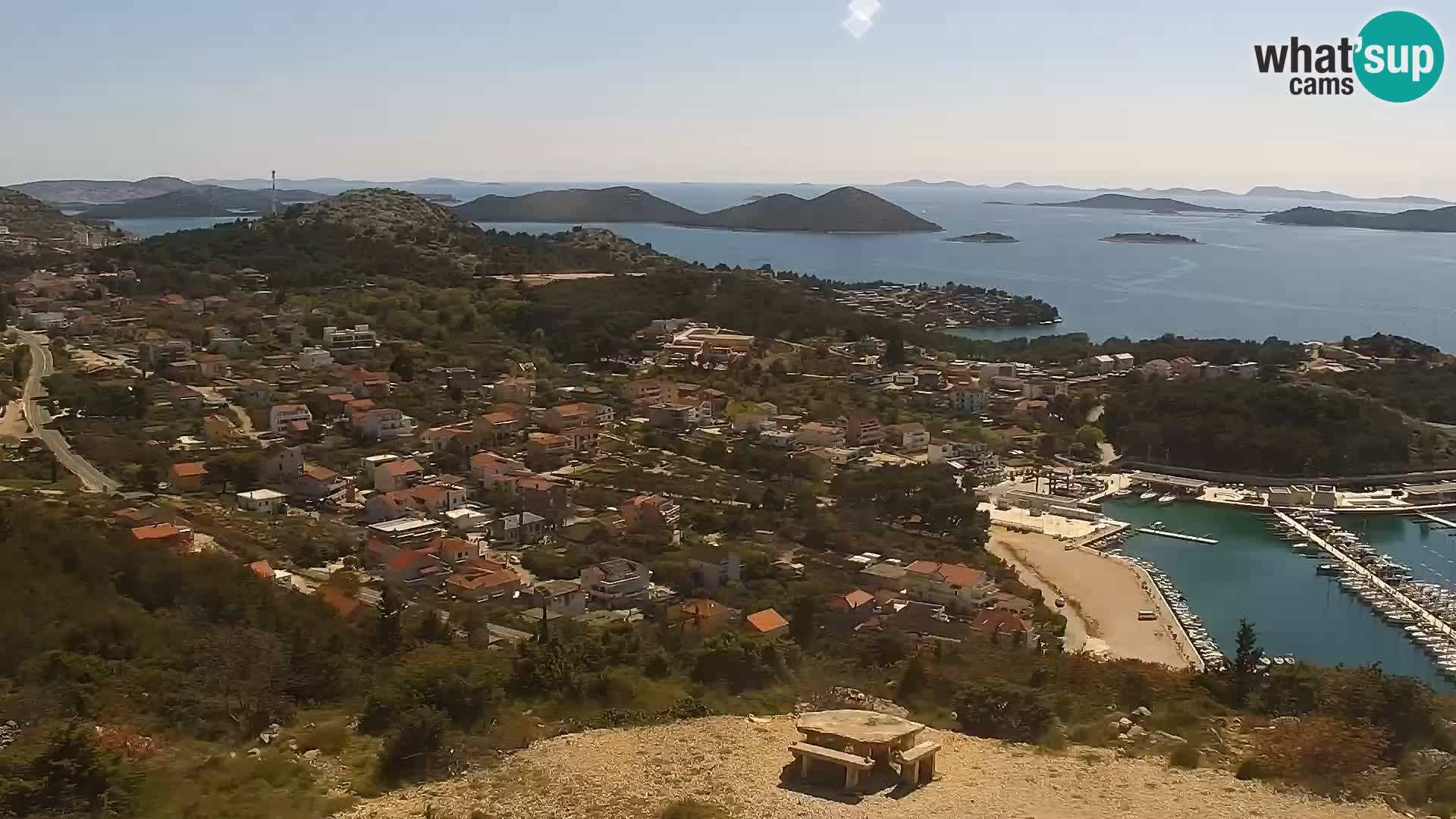 Webcam Pakoštane – Drage – Kornati – Vransko Jezero