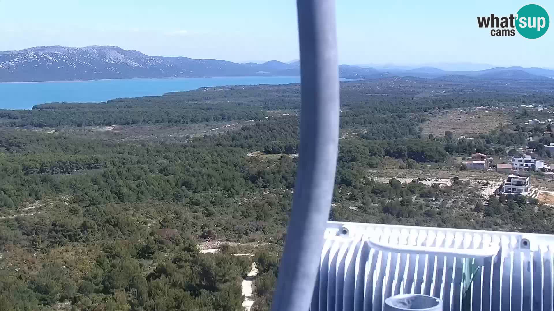 Spletna kamera Pakoštane – Drage – Kornati – Vransko Jezero