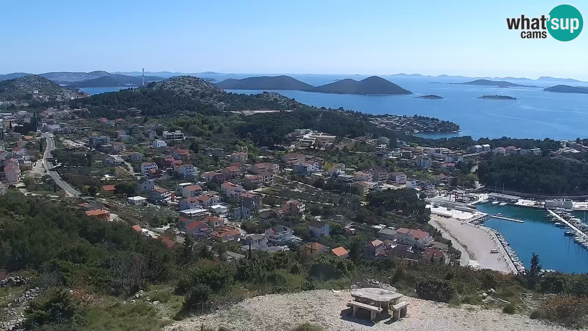 Livecam Pakoštane – Drage – Kornati – Vransko Jezero