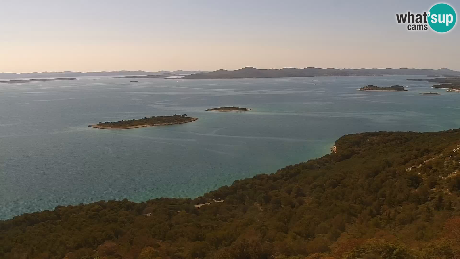 Webcam Pakoštane – Drage – Kornati – Vransko Jezero