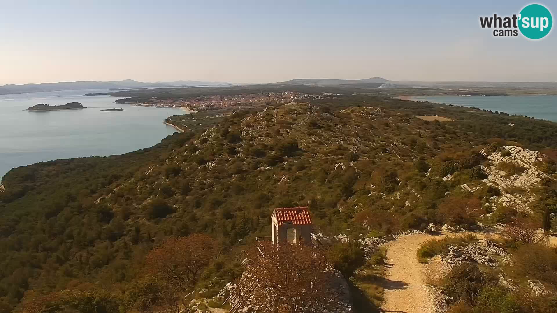 Live cam Pakoštane – Drage – Kornati – Vransko Jezero
