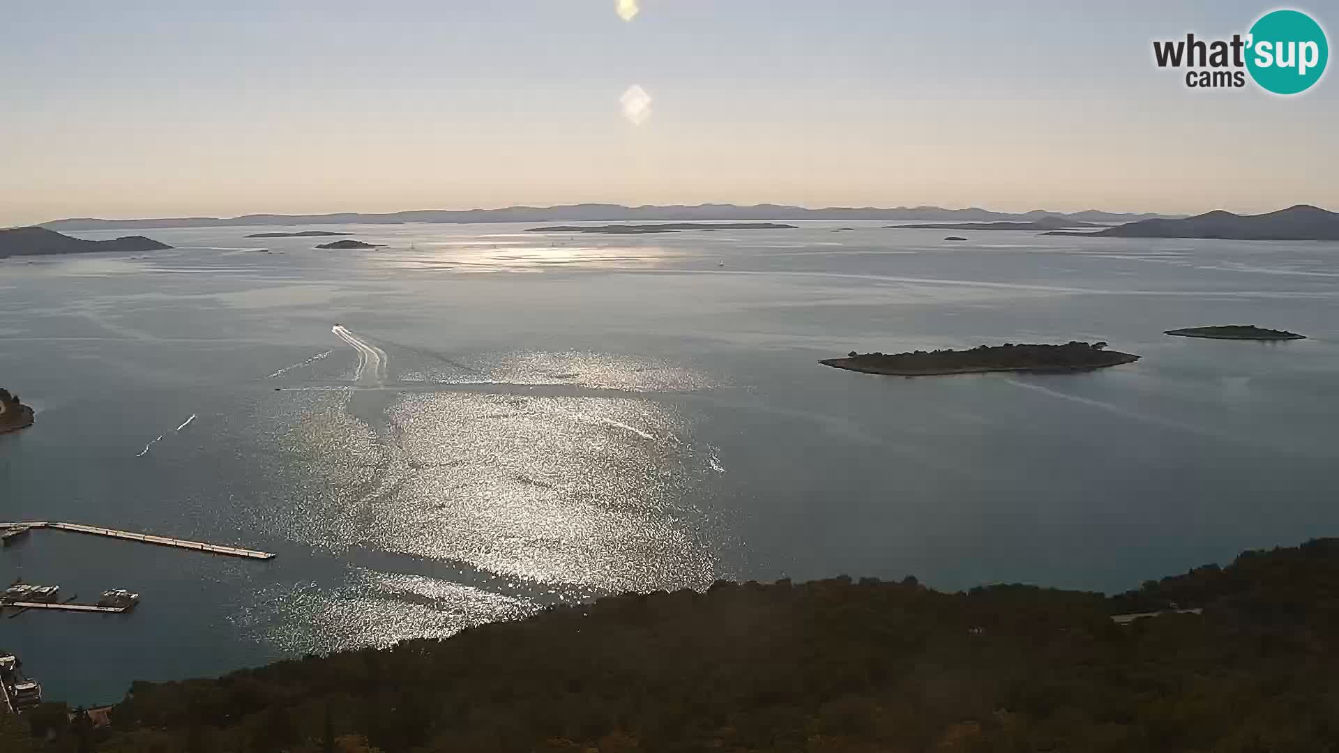 Webcam Pakoštane – Drage – Kornati – Vransko Jezero