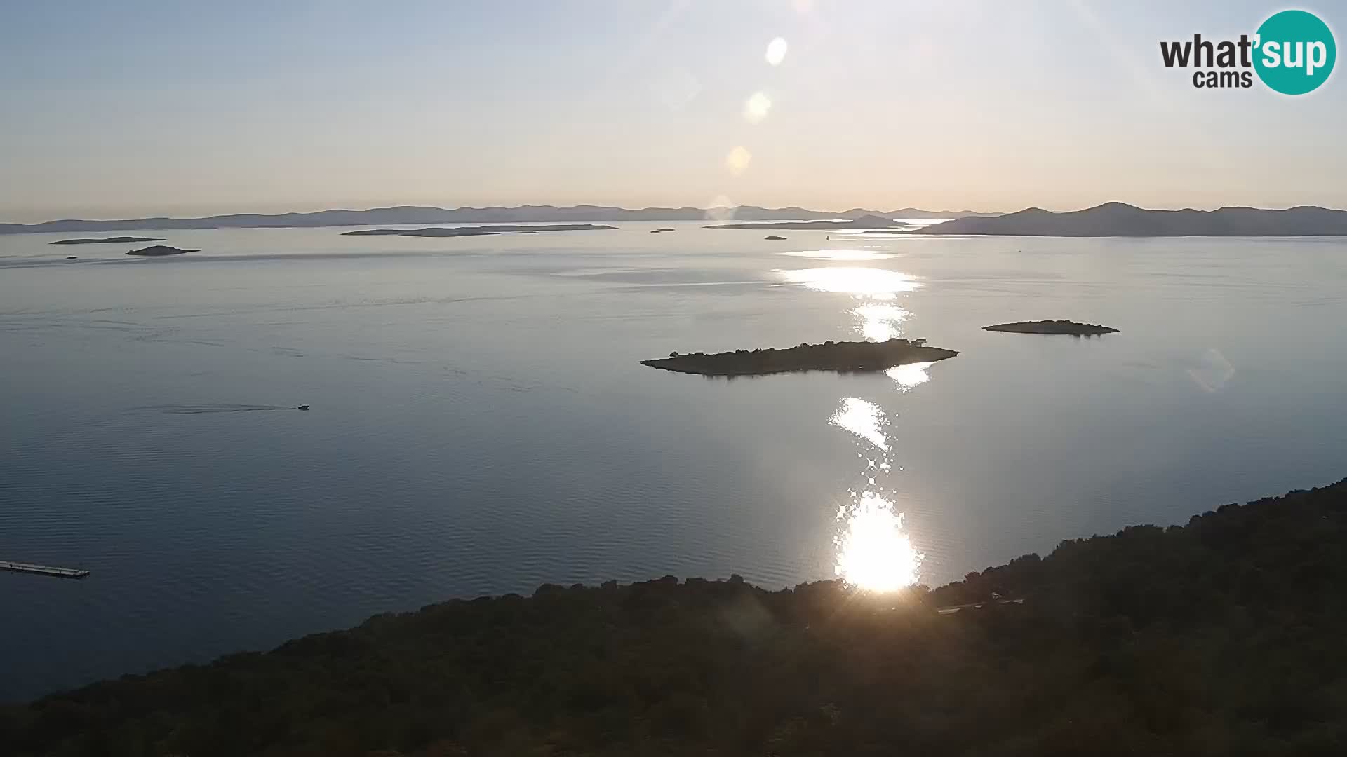 Livecam Pakoštane – Drage – Kornati – Vransko Jezero