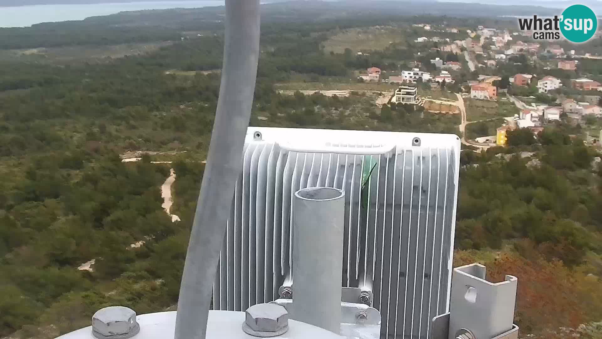 Spletna kamera Pakoštane – Drage – Kornati – Vransko Jezero