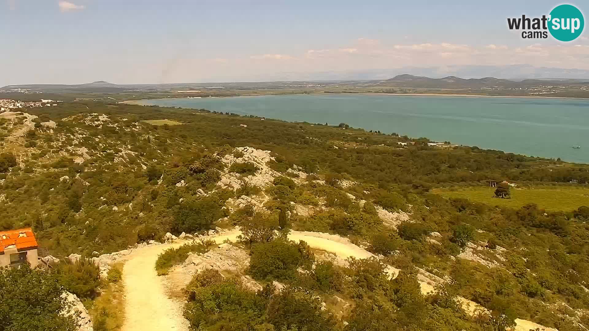 Live cam Pakoštane – Drage – Kornati – Vransko Jezero