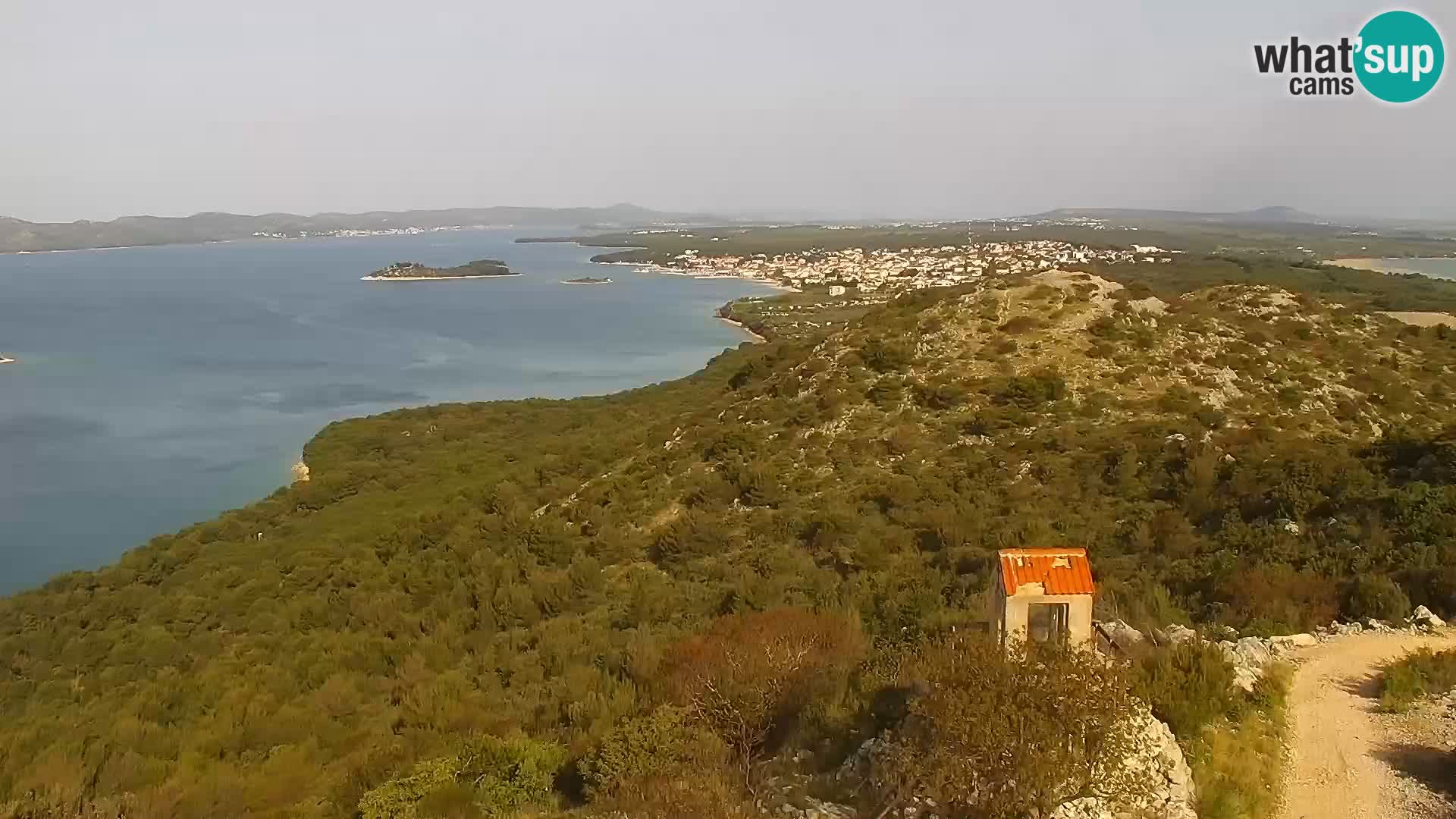 Webcam Pakoštane – Drage – Kornati – Vransko Jezero