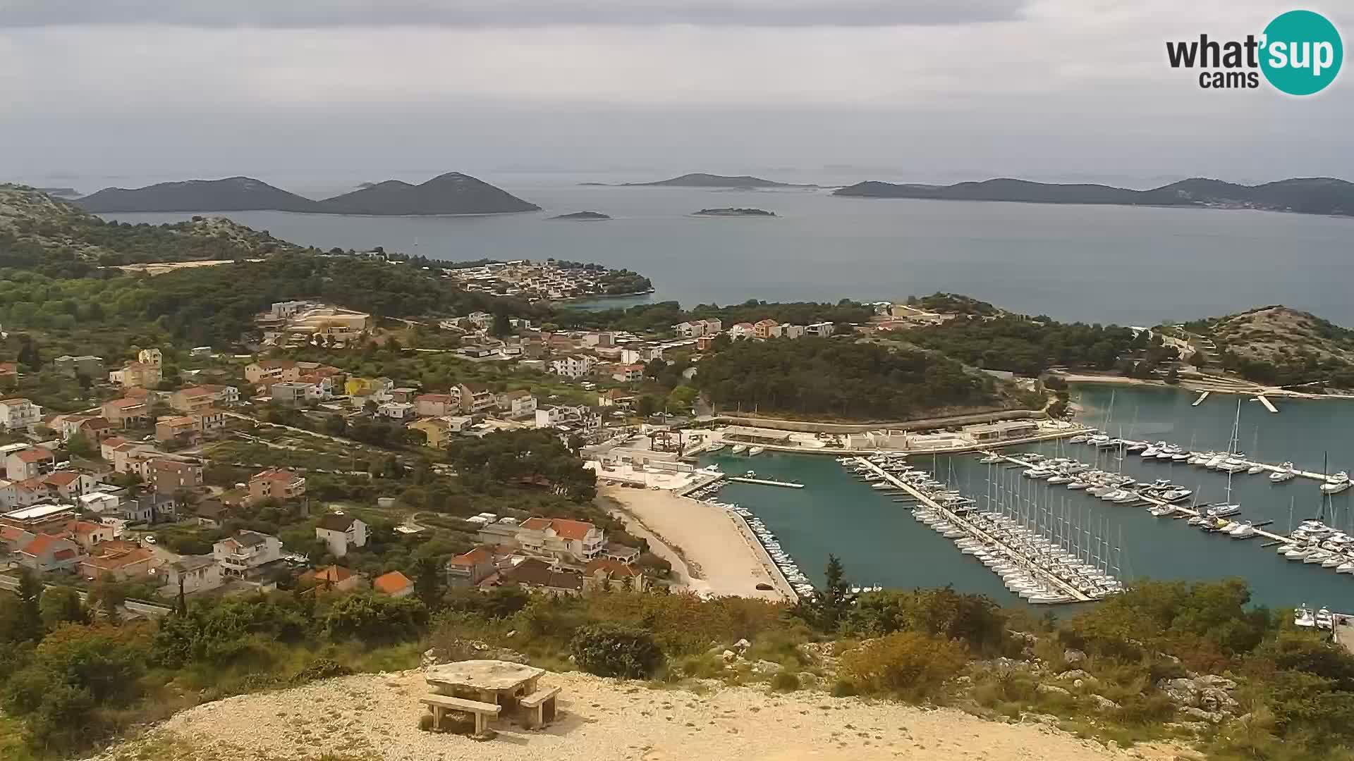 Livecam Pakoštane – Drage – Kornati – Vransko Jezero