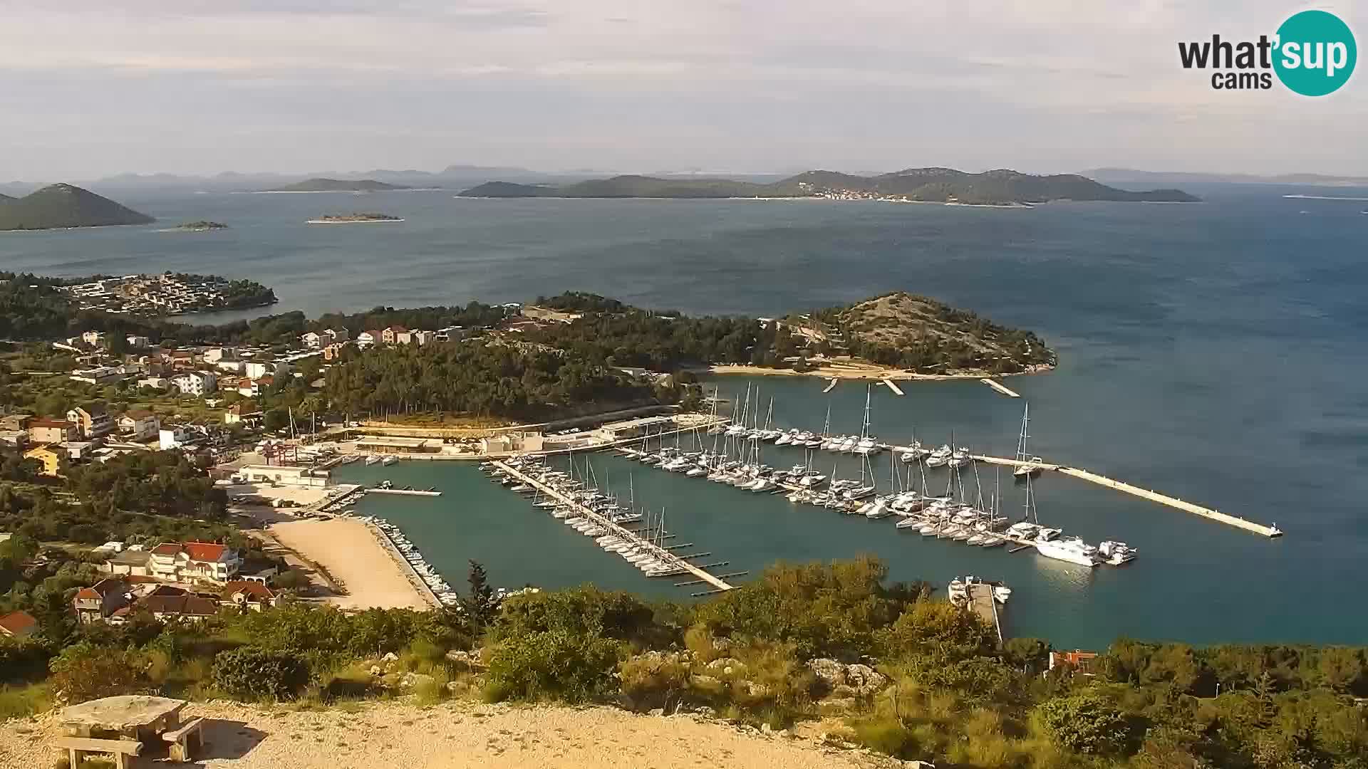 Livecam Pakoštane – Drage – Kornati – Vransko Jezero