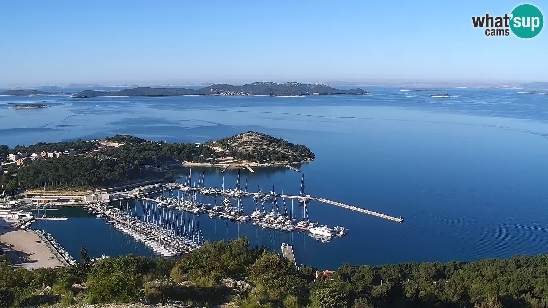 Webcam Pakoštane – Drage – Kornati – Vransko Jezero