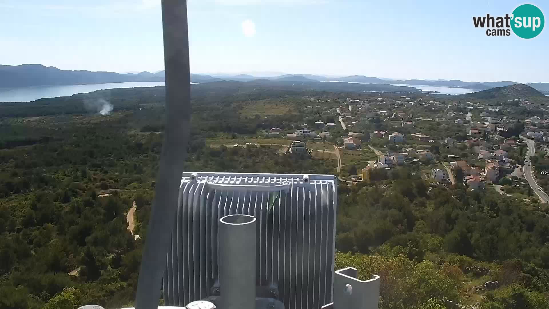 Spletna kamera Pakoštane – Drage – Kornati – Vransko Jezero