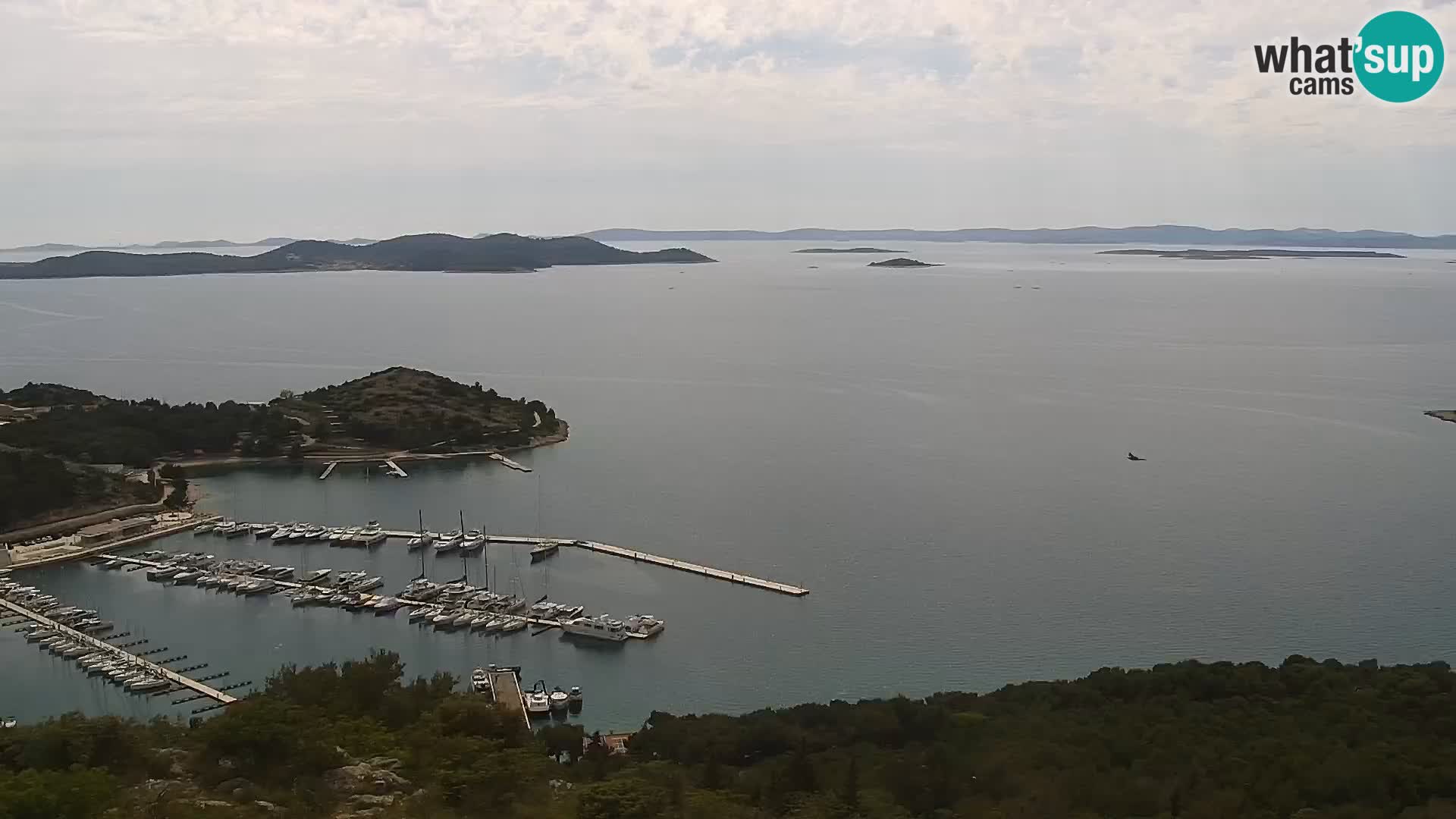 Webcam Pakoštane – Drage – Kornati – Vransko Jezero
