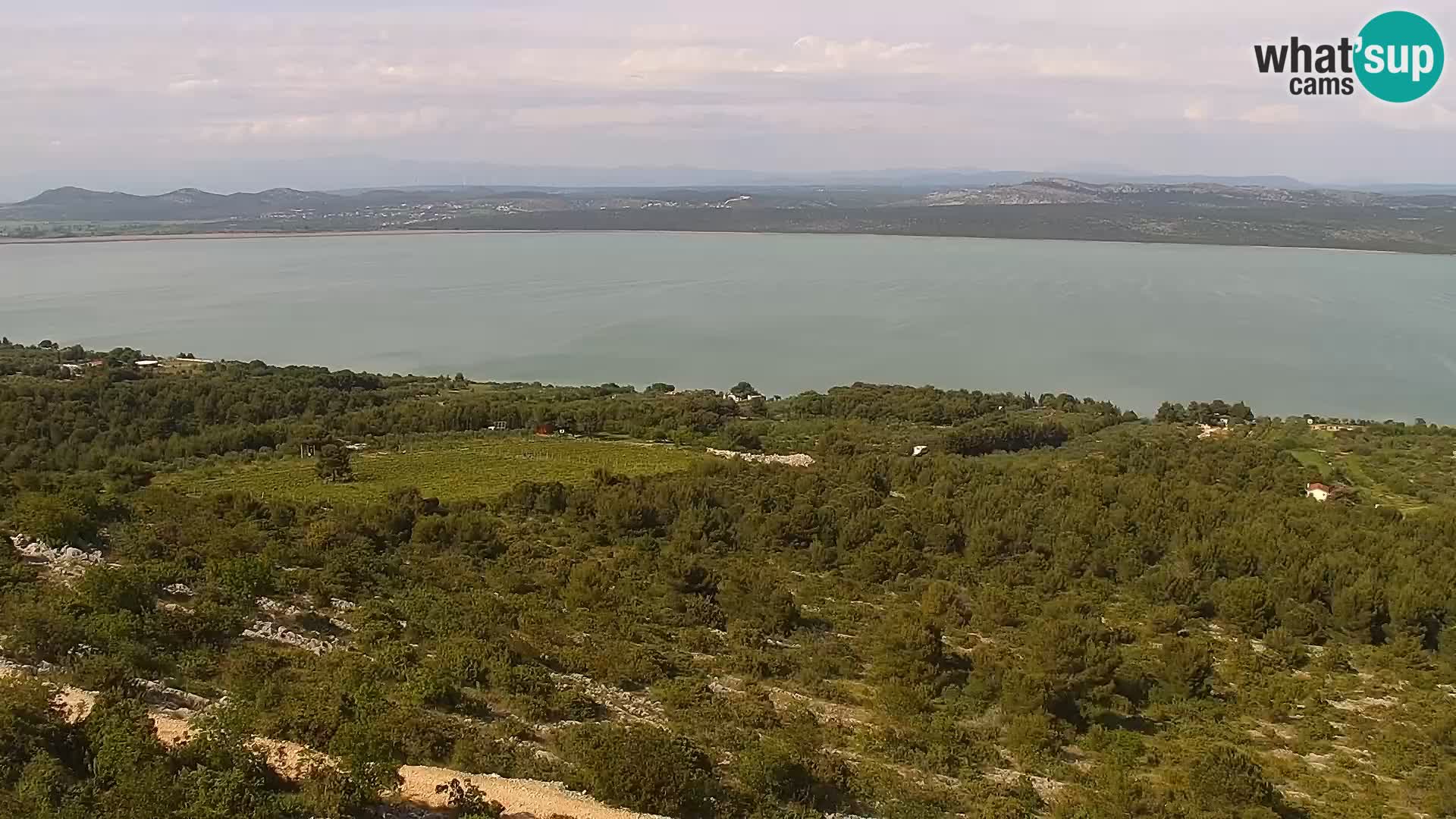Webcam Pakoštane – Drage – Kornati – Vransko Jezero