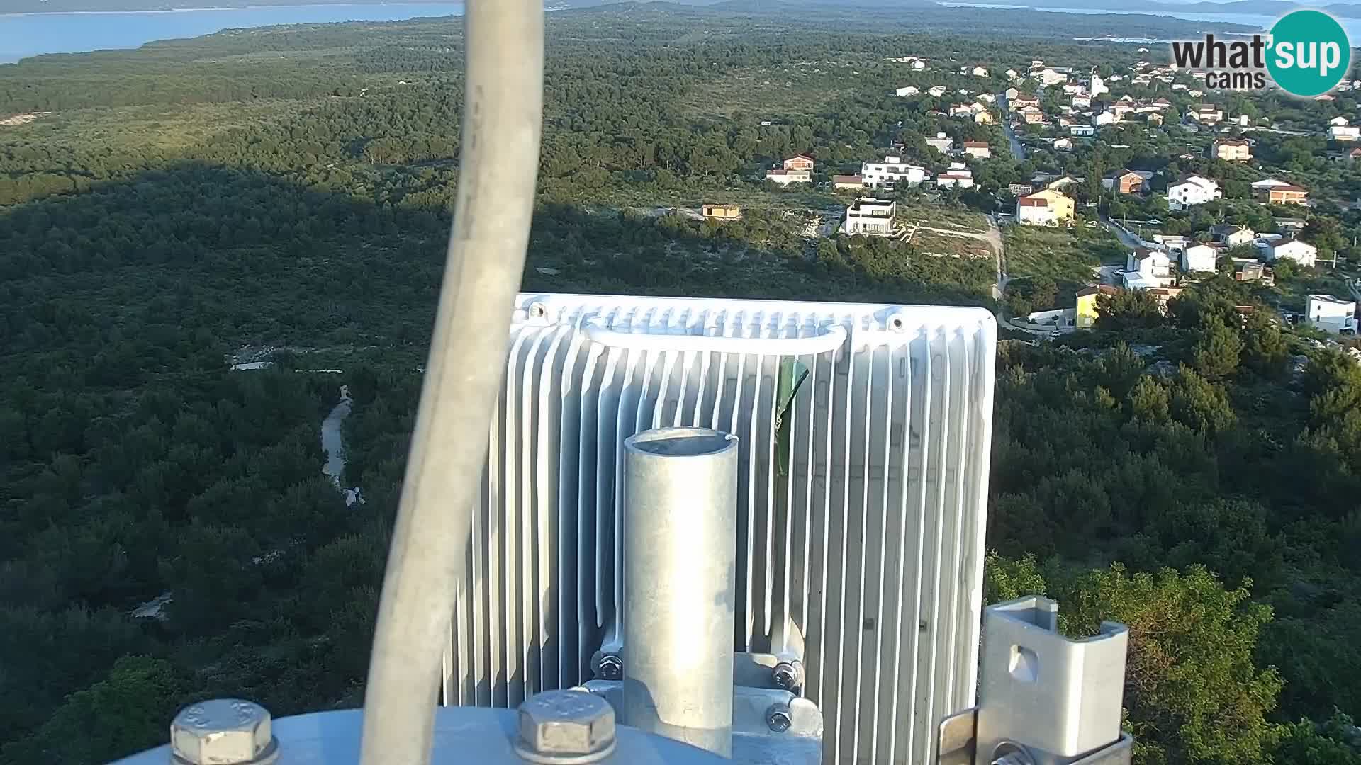 Spletna kamera Pakoštane – Drage – Kornati – Vransko Jezero