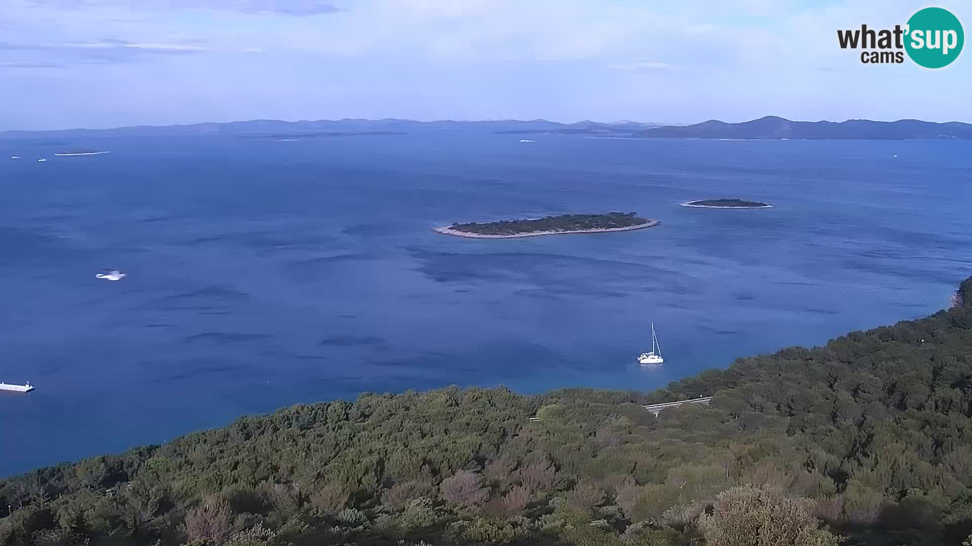 Webcam Pakoštane – Drage – Kornati – Vransko Jezero