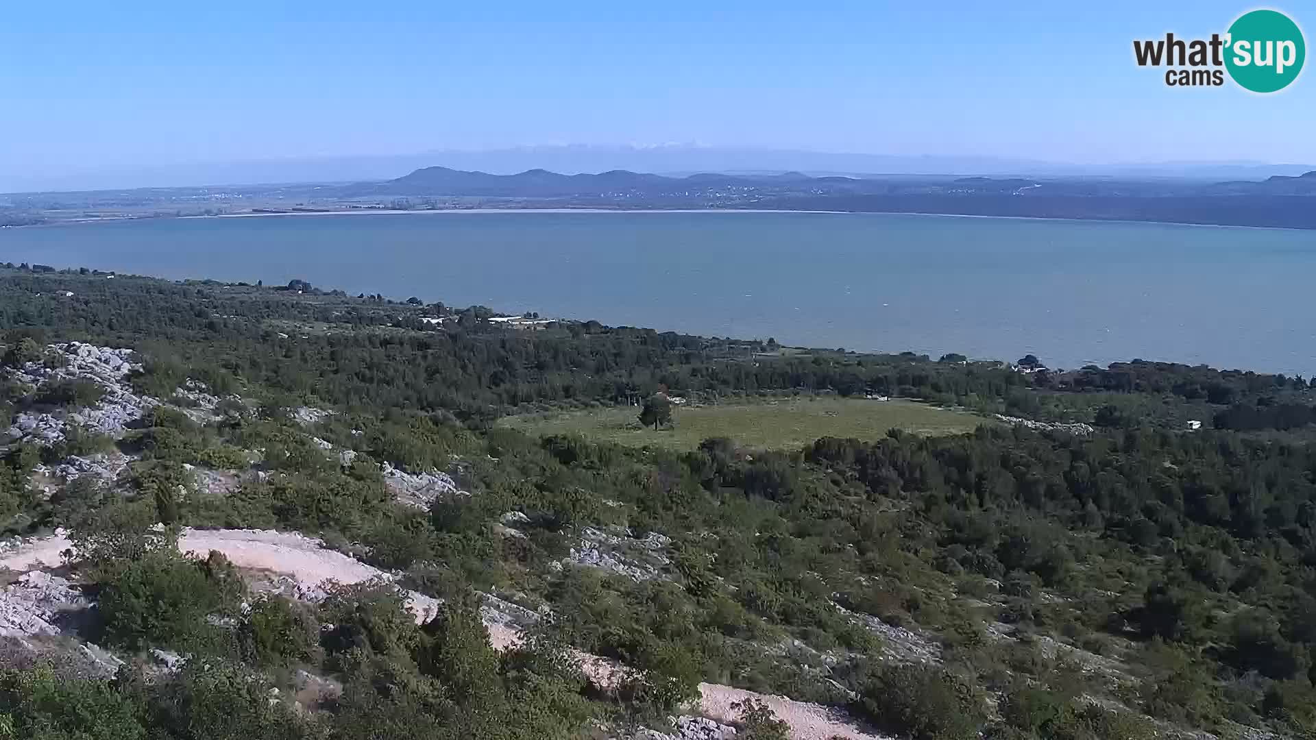 Webcam Pakoštane – Drage – Kornati – Vransko Jezero