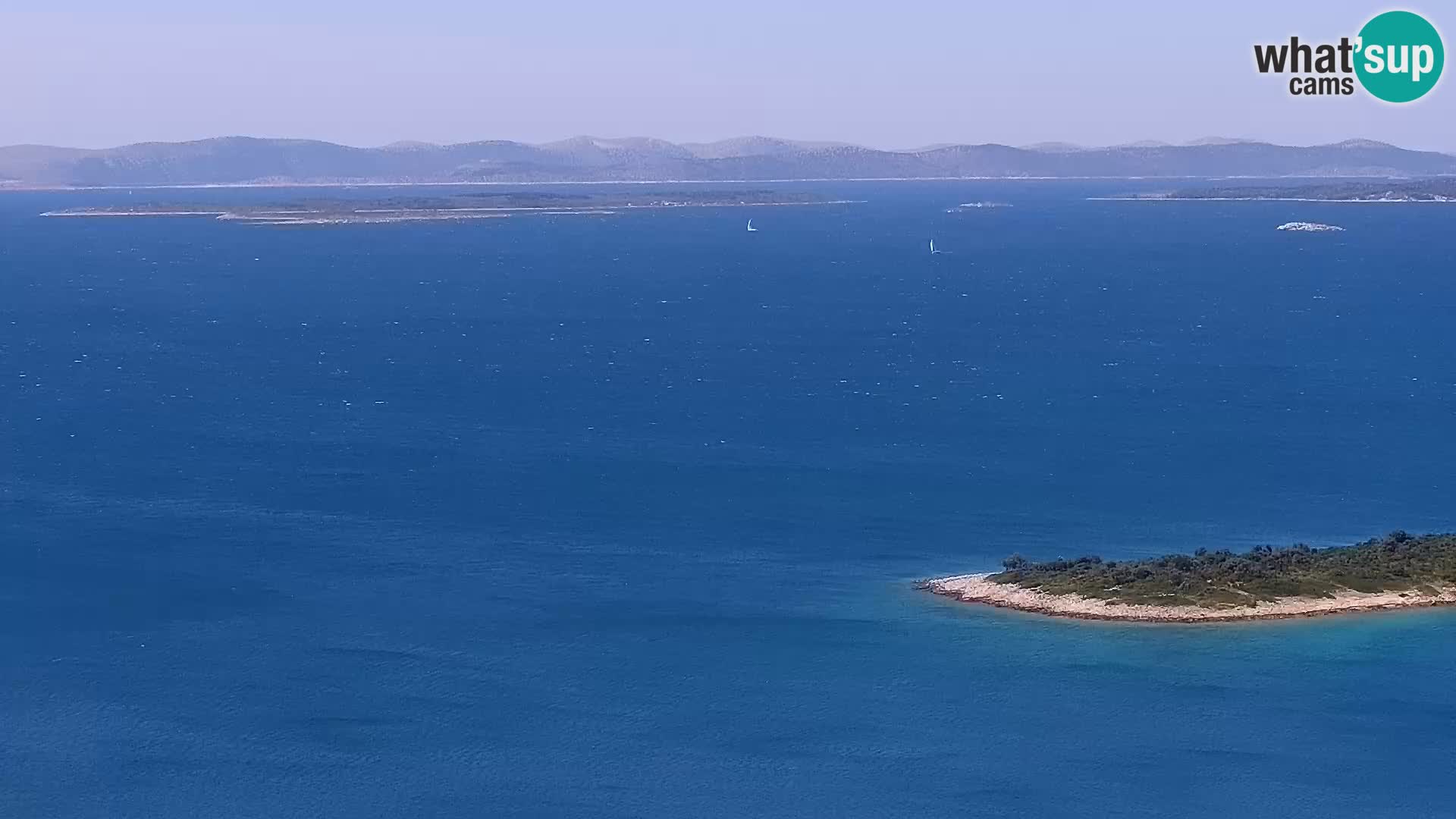 Webcam Pakoštane – Drage – Kornati – Vransko Jezero