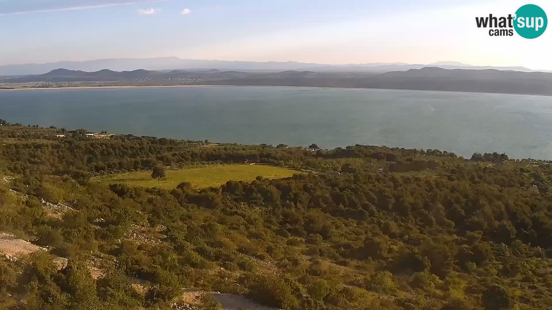 Spletna kamera Pakoštane – Drage – Kornati – Vransko Jezero