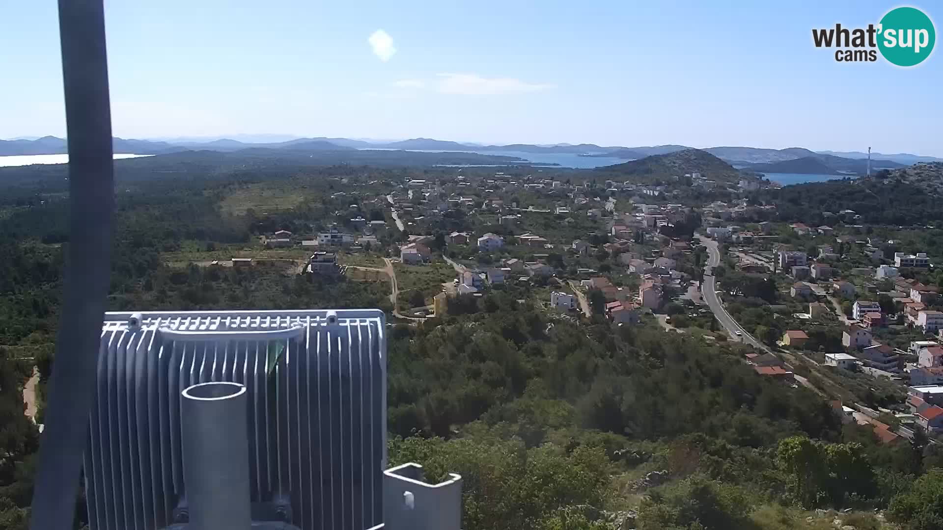 Spletna kamera Pakoštane – Drage – Kornati – Vransko Jezero