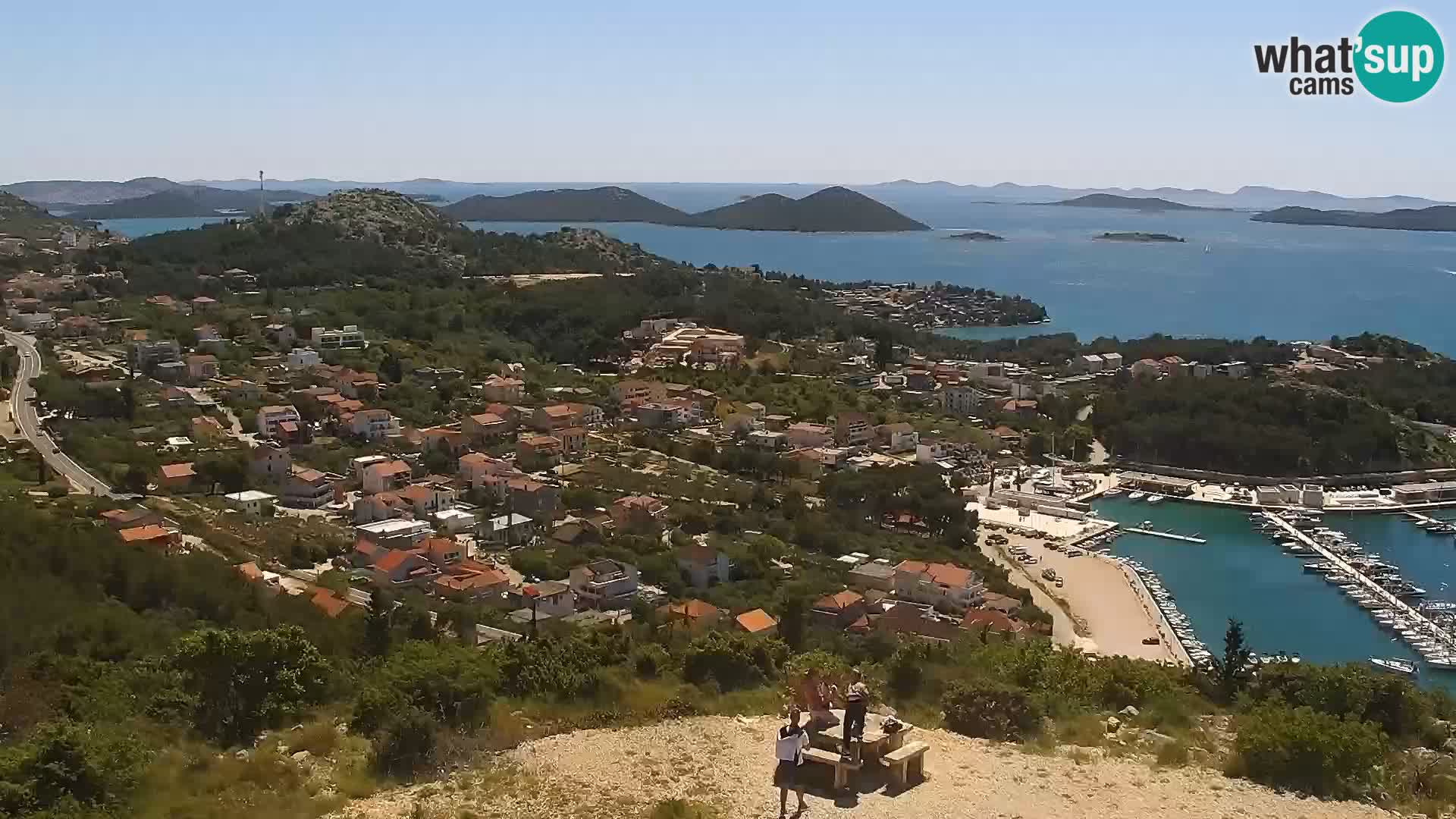 Webcam Pakoštane – Drage – Kornati – Vransko Jezero