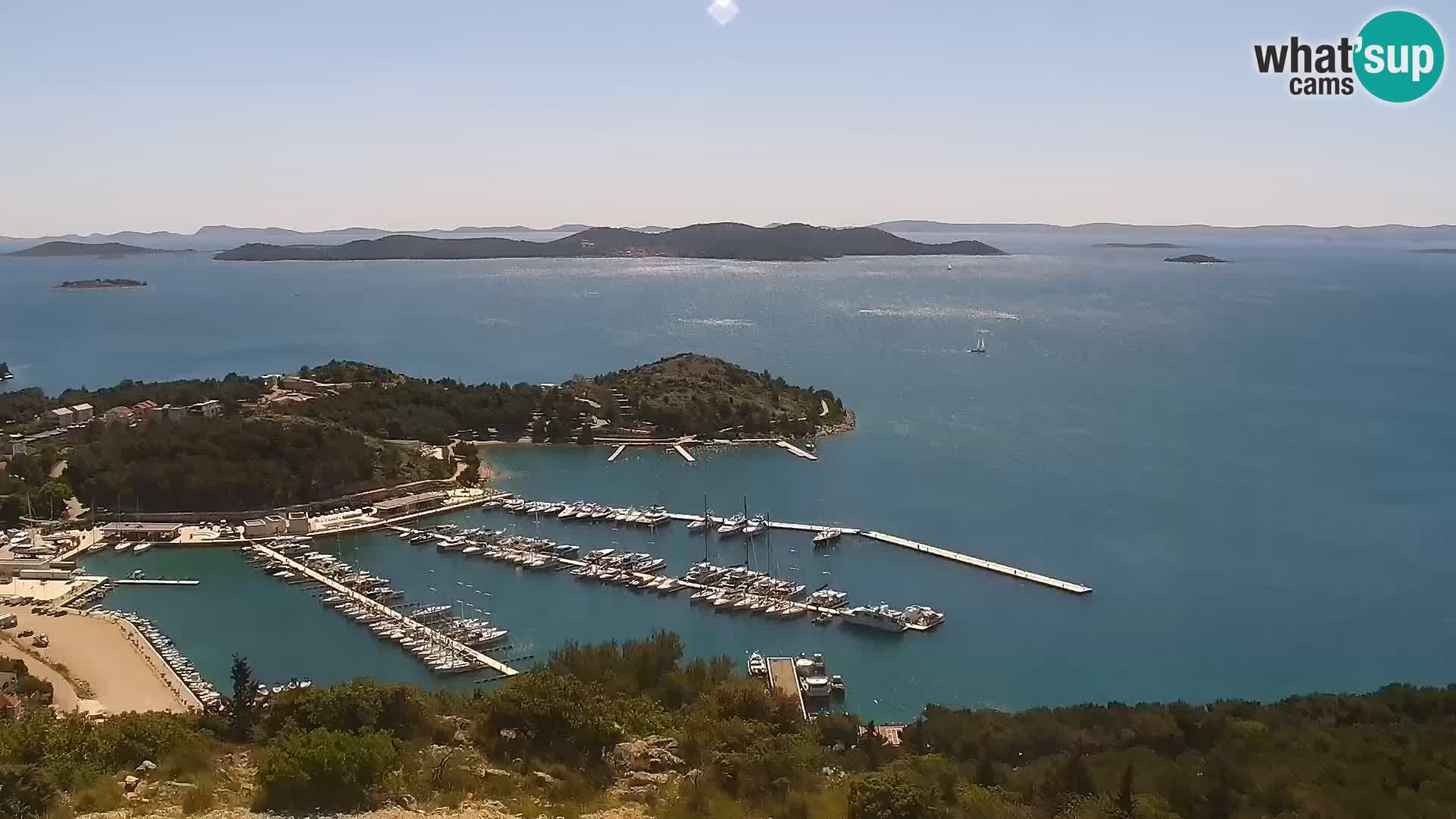 Webcam Pakoštane – Drage – Kornati – Vransko Jezero