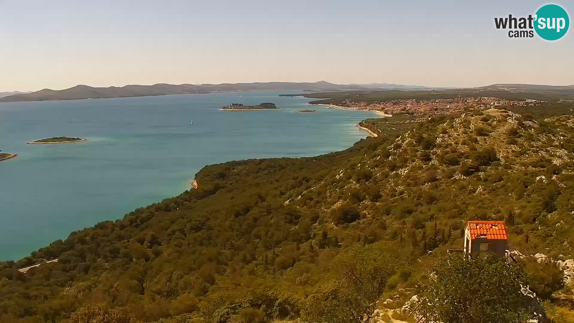 Live cam Pakoštane – Drage – Kornati – Vransko Jezero