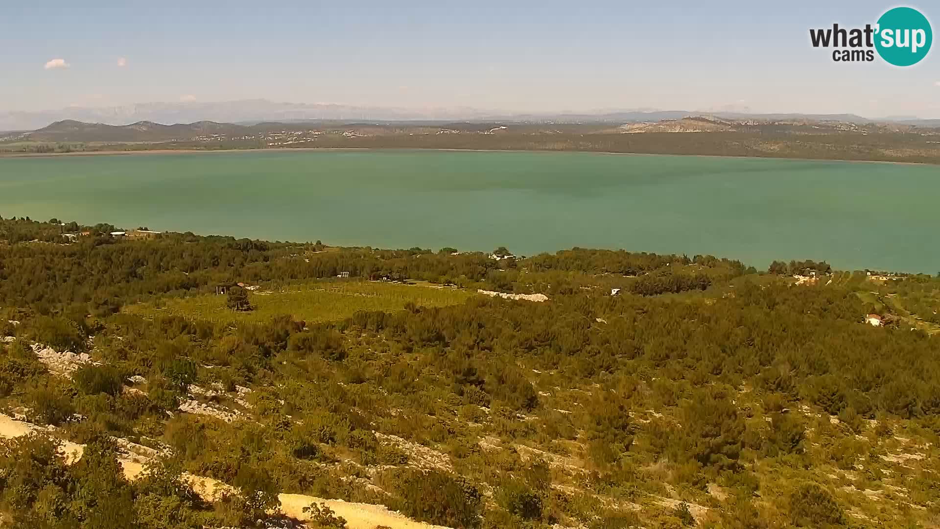 Webcam Pakoštane – Drage – Kornati – Vransko Jezero