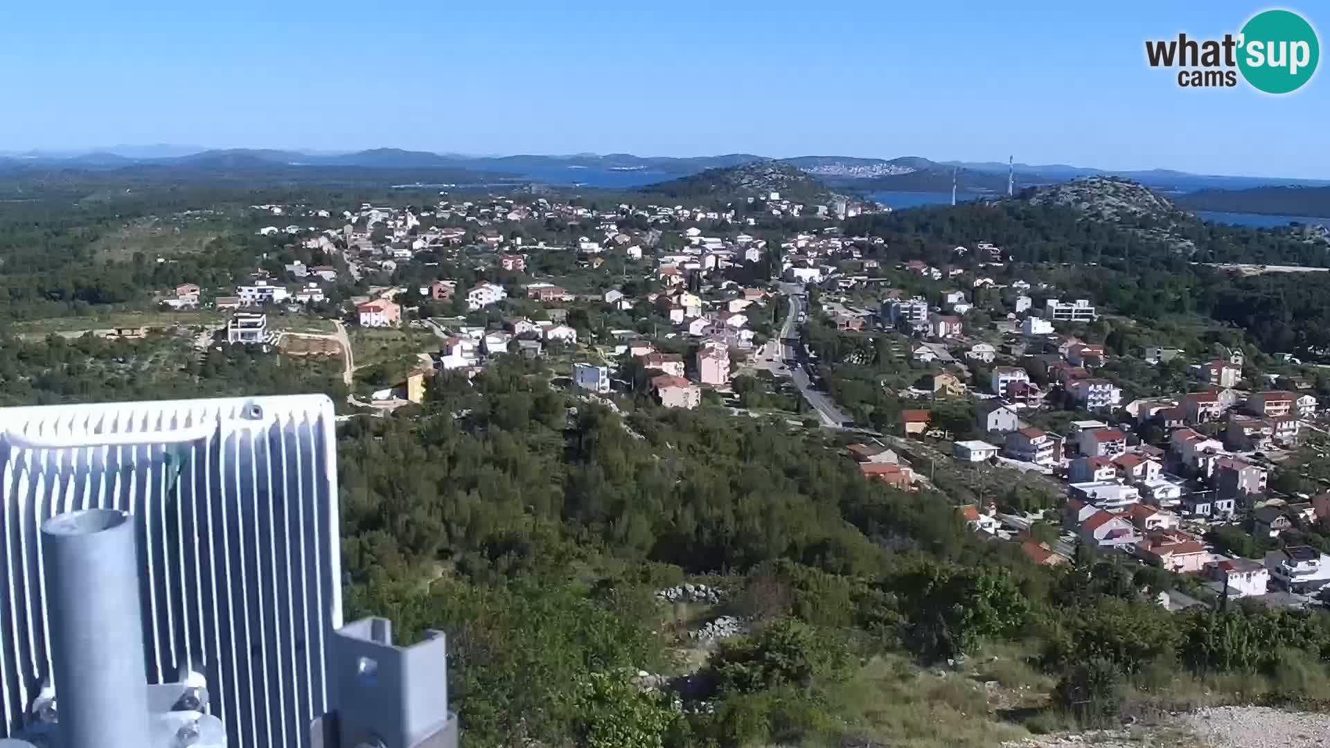 Spletna kamera Pakoštane – Drage – Kornati – Vransko Jezero