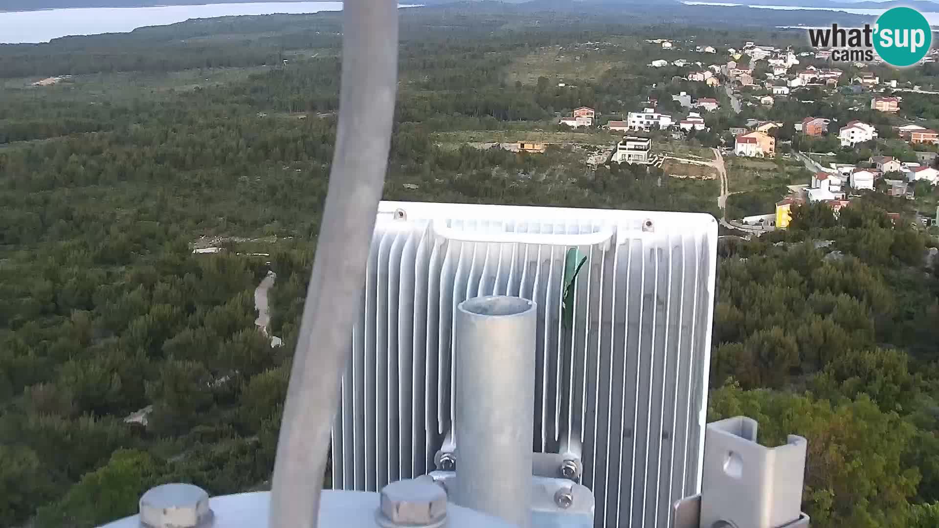 Spletna kamera Pakoštane – Drage – Kornati – Vransko Jezero