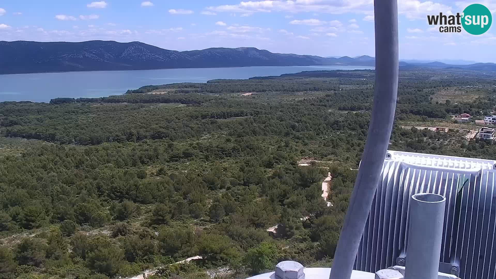 Spletna kamera Pakoštane – Drage – Kornati – Vransko Jezero