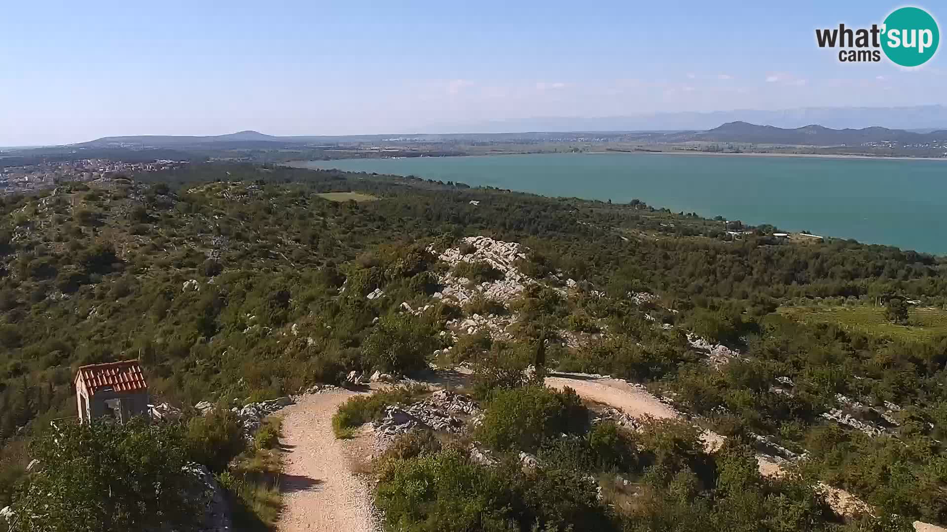 Webcam Pakoštane – Drage – Kornati – Vransko Jezero