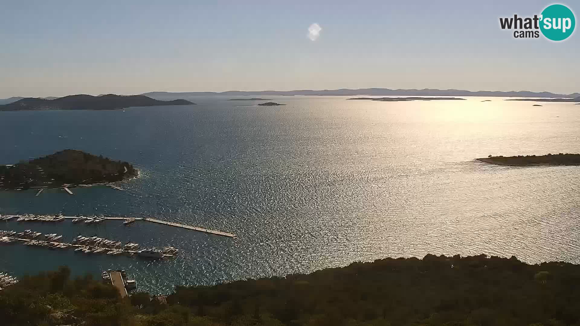 Webcam Pakoštane – Drage – Kornati – Vransko Jezero