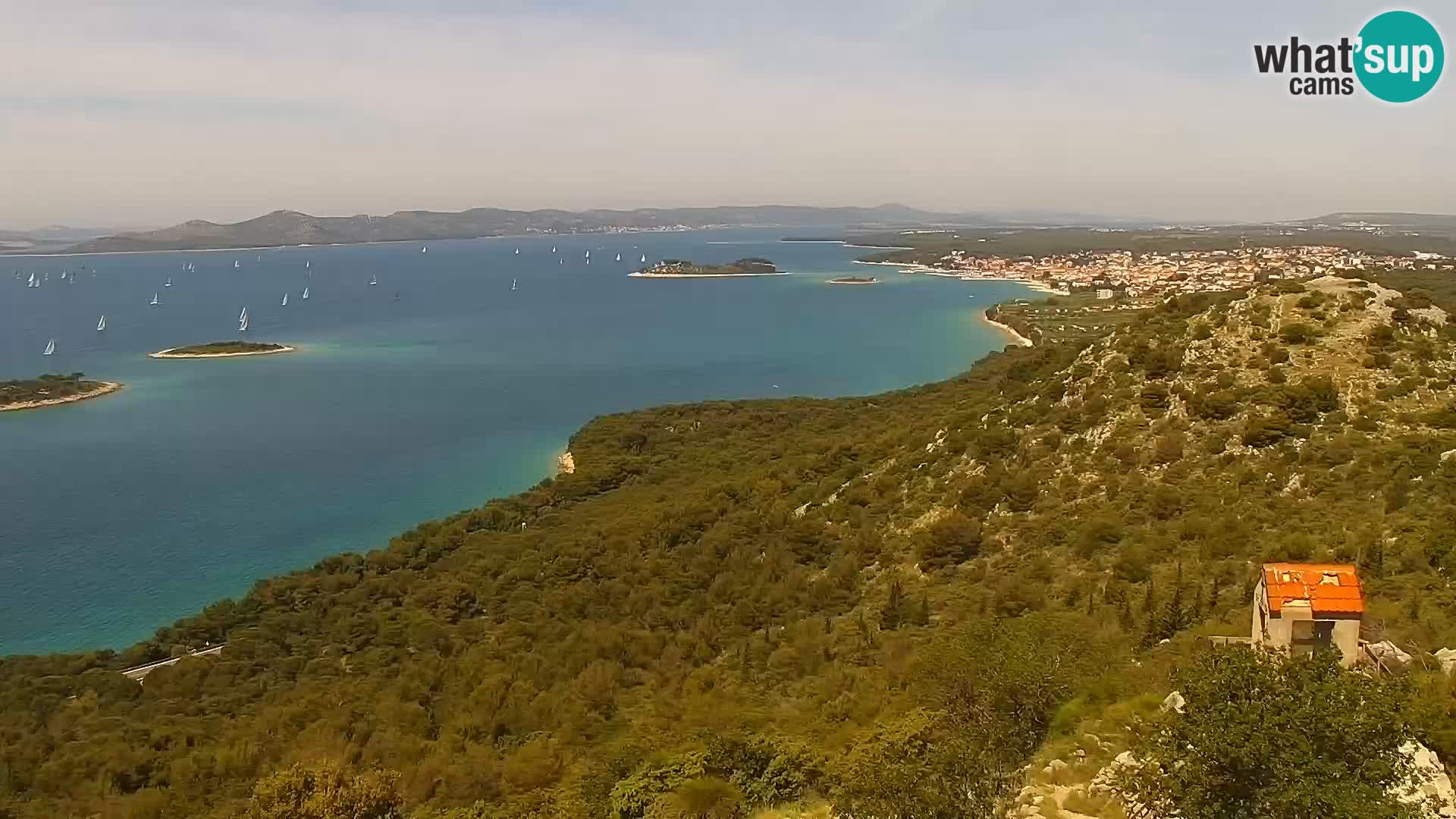 Live cam Pakoštane – Drage – Kornati – Vransko Jezero