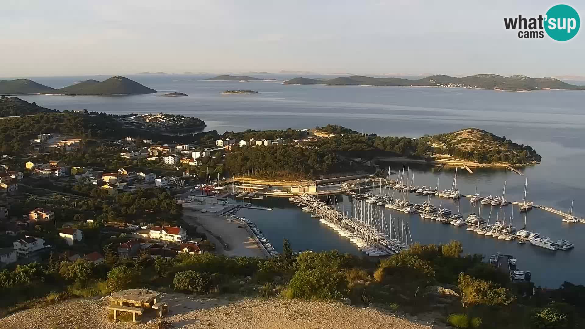Livecam Pakoštane – Drage – Kornati – Vransko Jezero