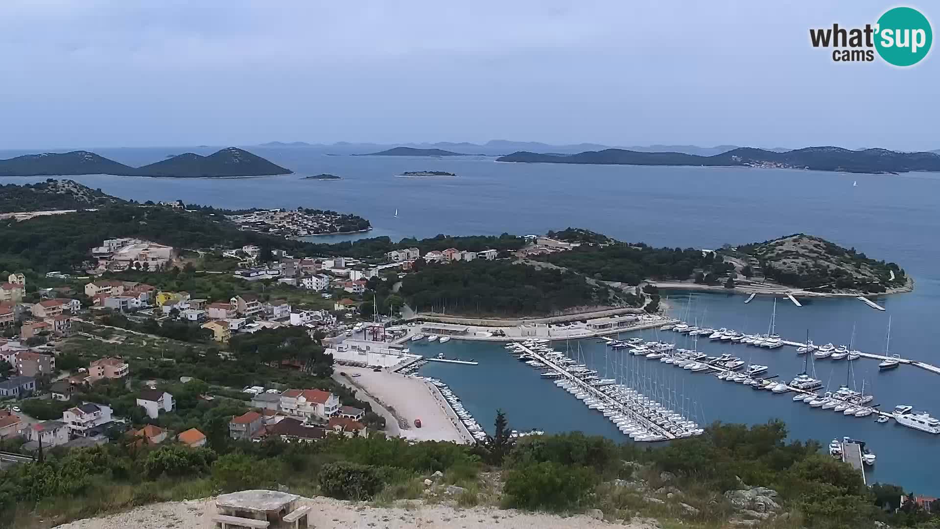 Webcam Pakoštane – Drage – Kornati – Vransko Jezero