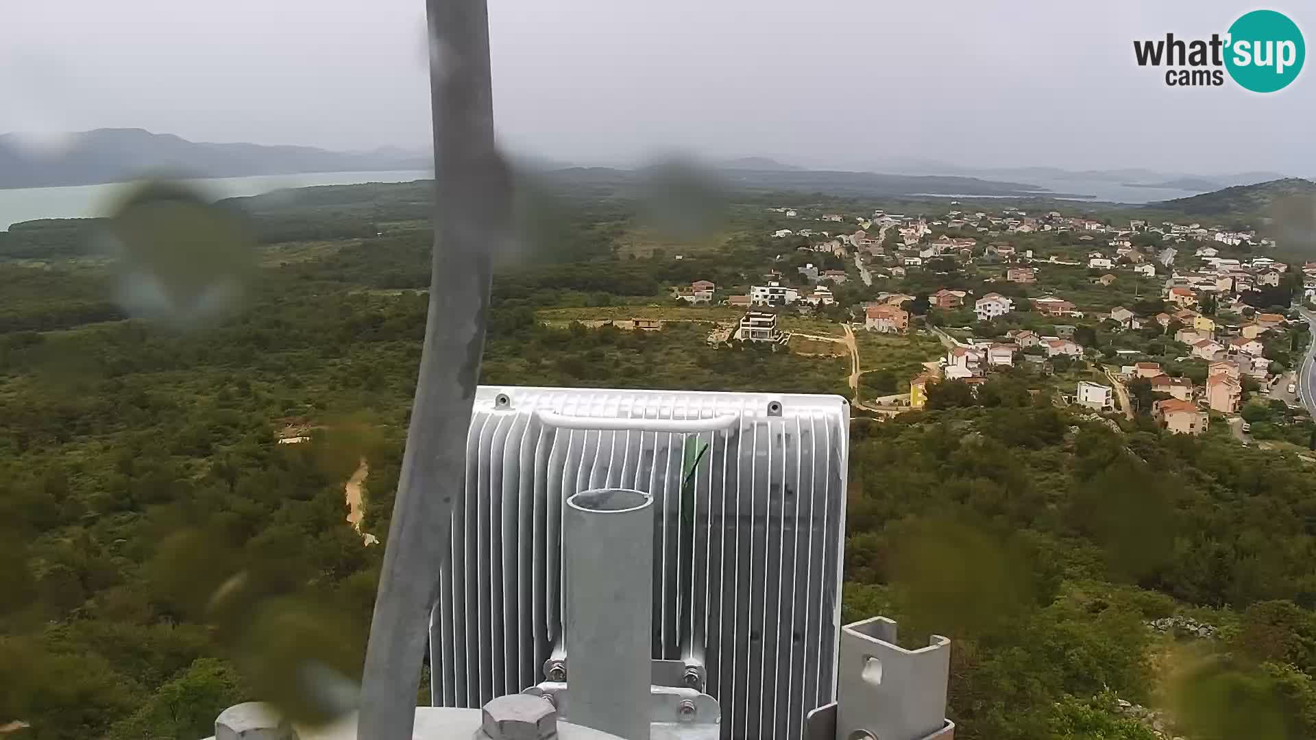 Spletna kamera Pakoštane – Drage – Kornati – Vransko Jezero