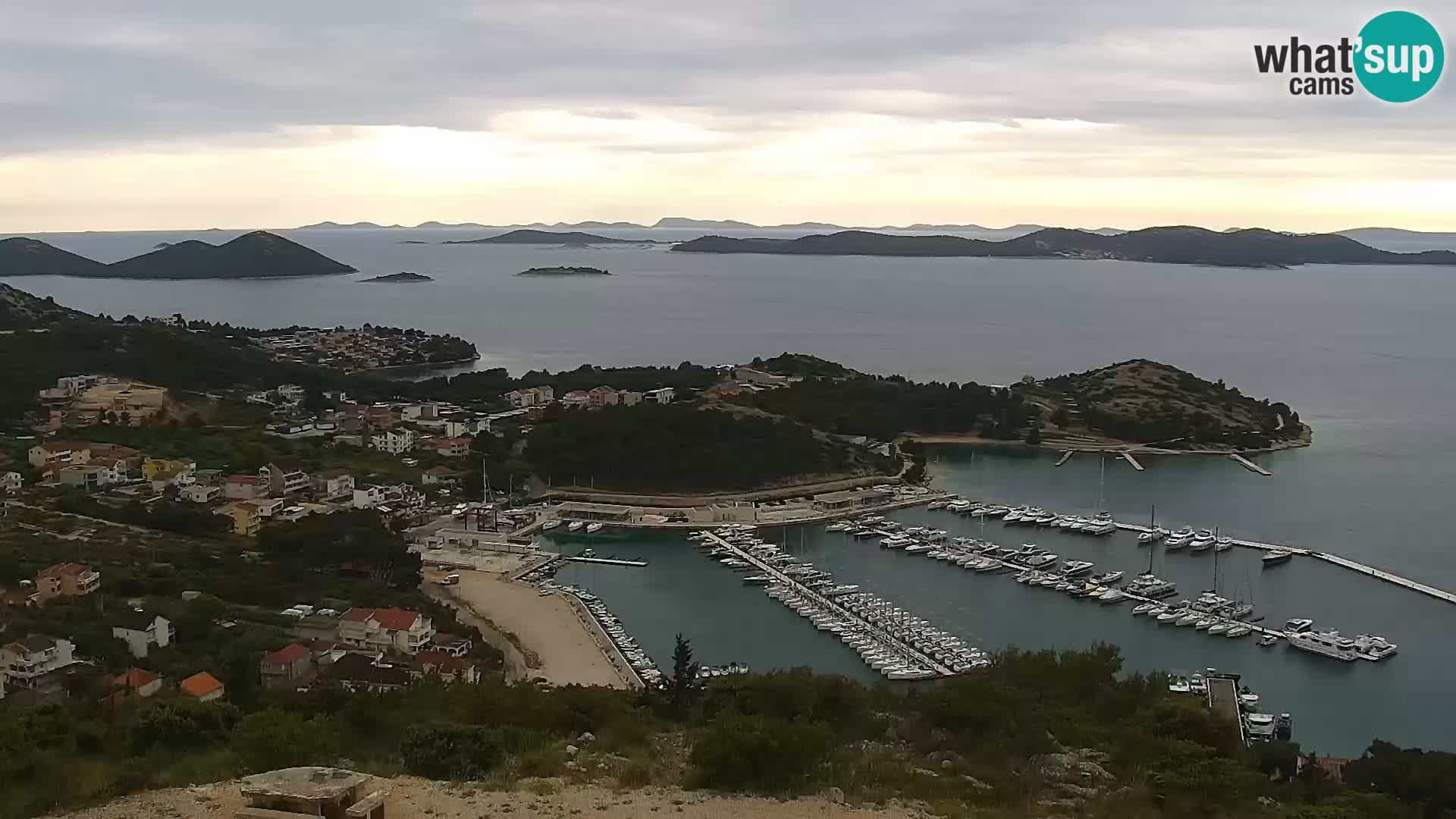 Webcam Pakoštane – Drage – Kornati – Vransko Jezero
