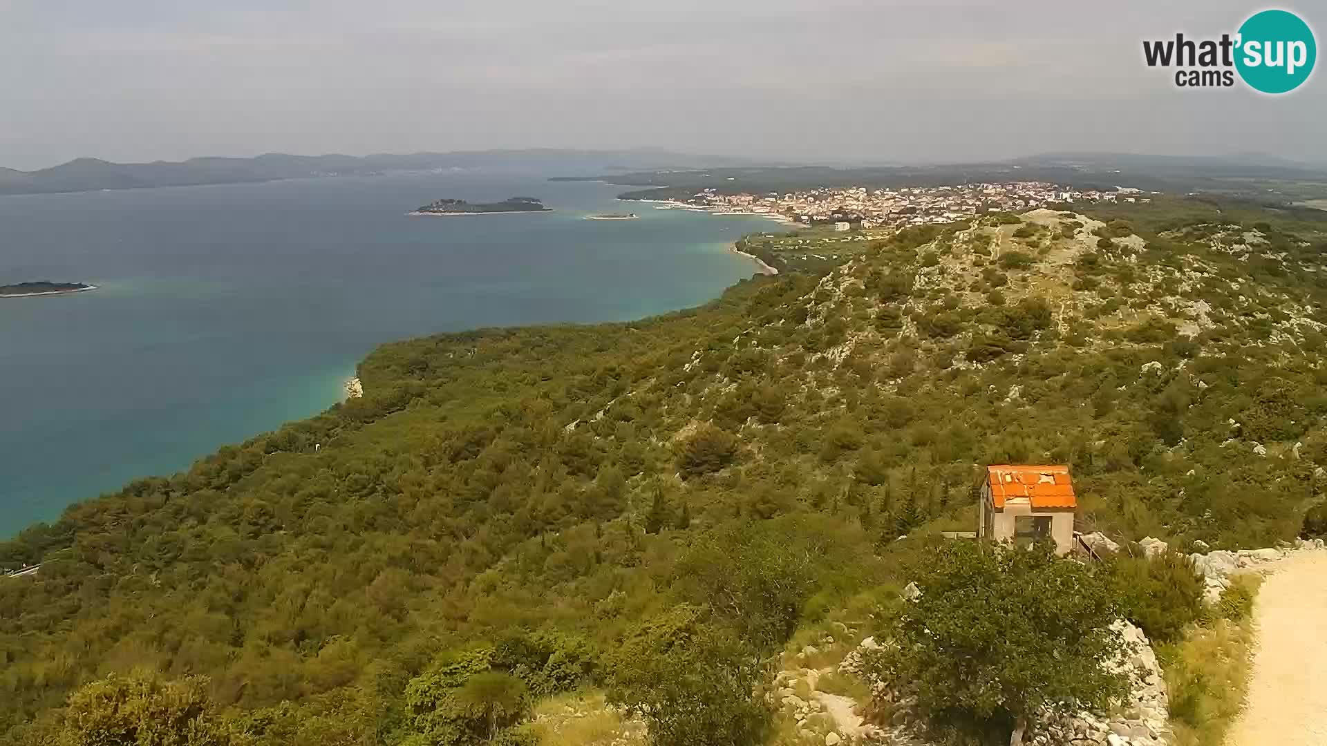 Live cam Pakoštane – Drage – Kornati – Vransko Jezero