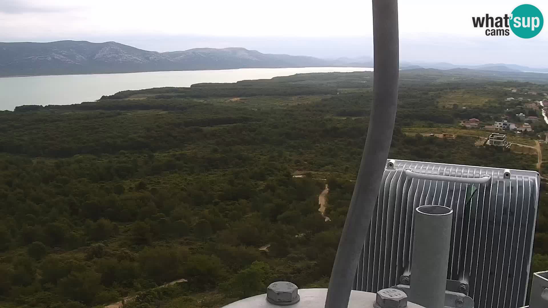 Spletna kamera Pakoštane – Drage – Kornati – Vransko Jezero