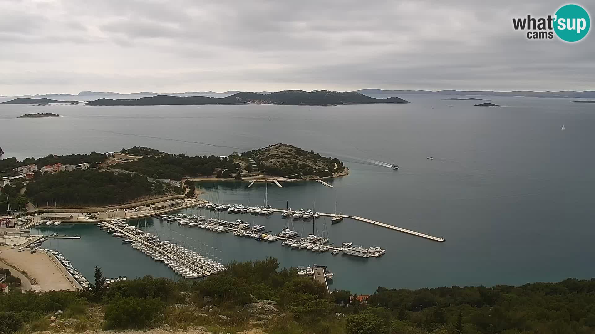 Livecam Pakoštane – Drage – Kornati – Vransko Jezero