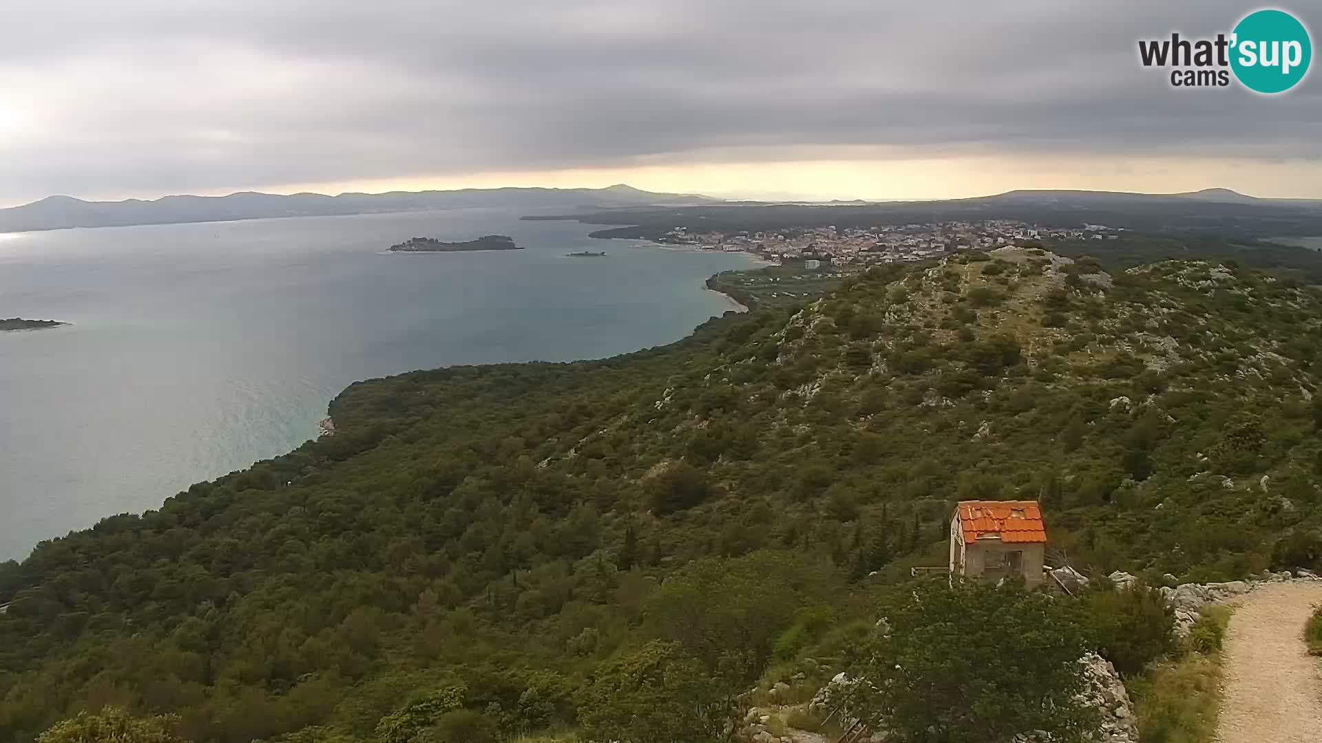 Livecam Pakoštane – Drage – Kornati – Vransko Jezero
