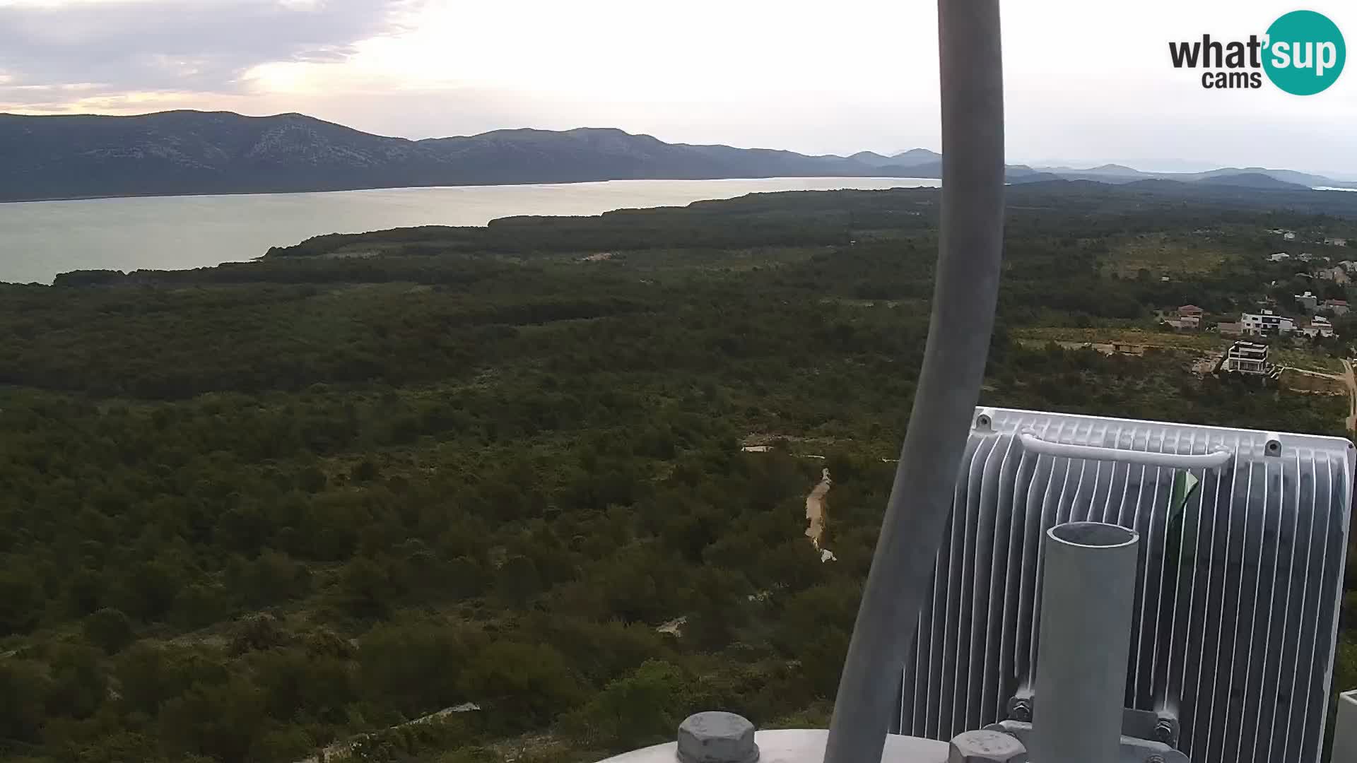 Spletna kamera Pakoštane – Drage – Kornati – Vransko Jezero