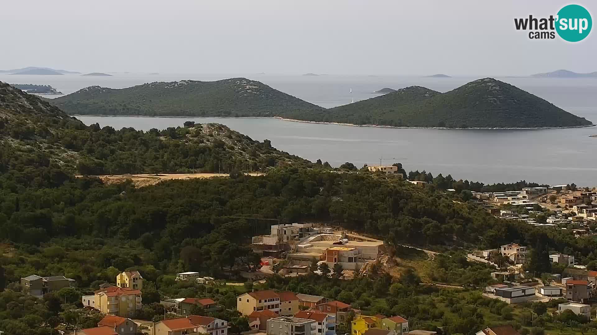 Webcam Pakoštane – Drage – Kornati – Vransko Jezero